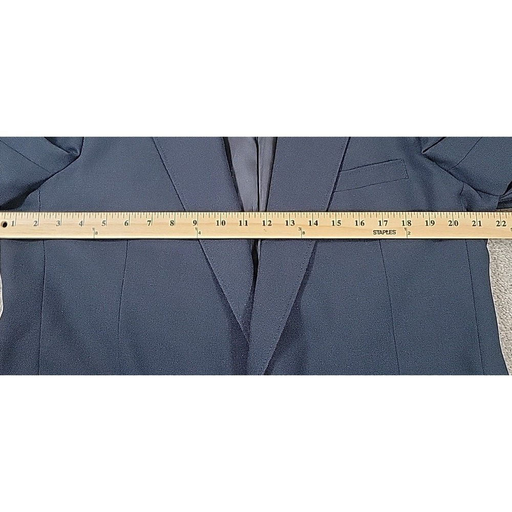 Barrington Men's Blue Blazer Size 44L - 4 Button Sport Jacket - Picture 8 of 12
